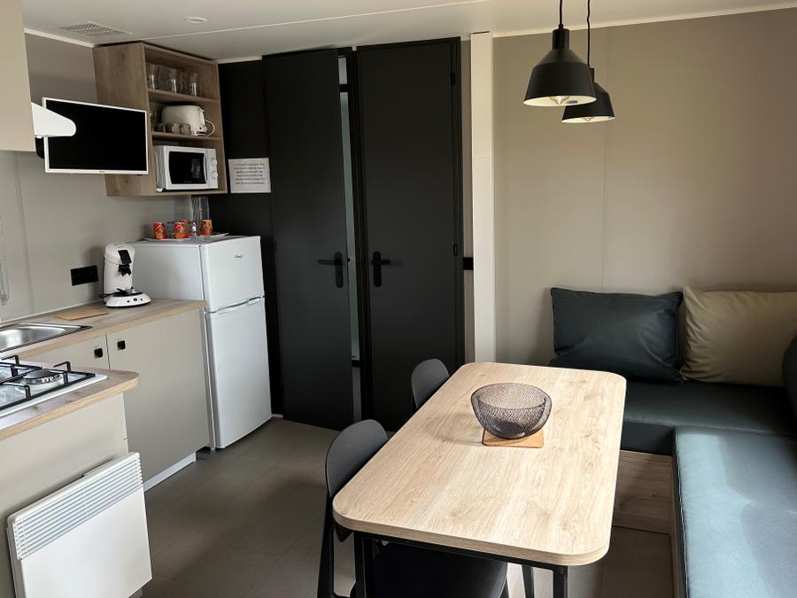 Mobilhome 5 personnes - LOGGIA 2- Mobile-home 25m² + Terrasse bois couverte 9m² 0