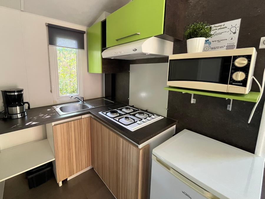 Mobilhome 2 personnes - Cottage 2 FEUILLES 1 chambre 7