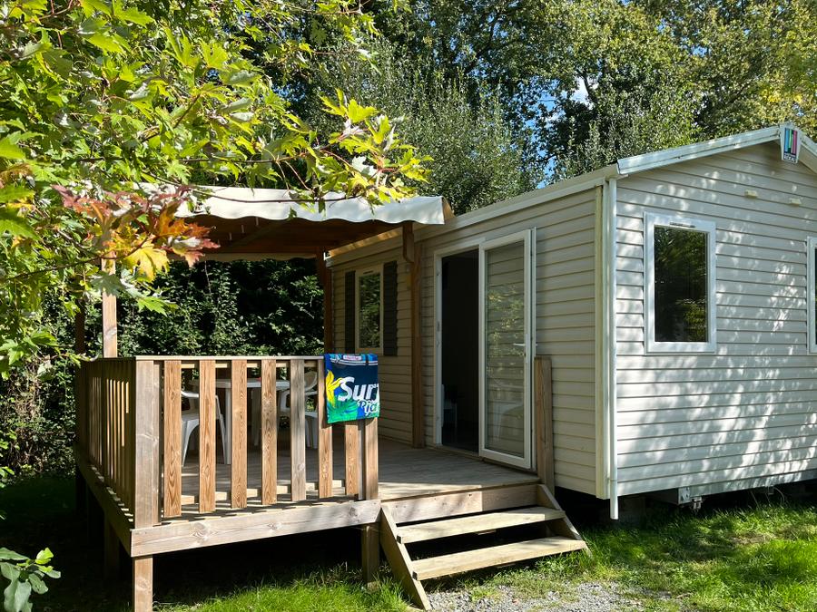 Mobilhome 2 personnes - Cottage 2 FEUILLES 1 chambre 6
