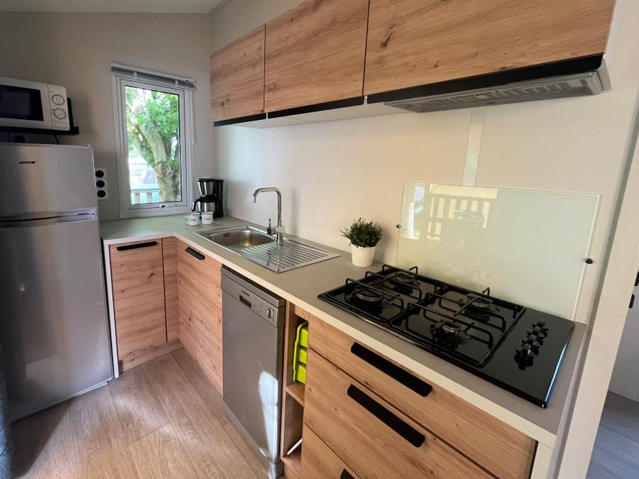 Mobilhome 6 personnes - Cottage PREMIUM++ 3 chambres - VUE PLAN D'EAU 6 pers 10
