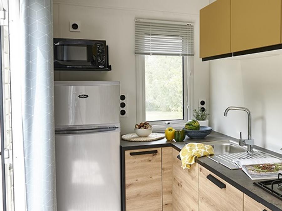 Mobilhome 6 personnes - Cottage PREMIUM++ 3 chambres - VUE PLAN D'EAU 6 pers 0