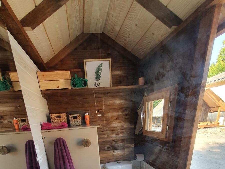 Tente 4 personnes - Tente Coco Sweet 4 FEUILLES - 2 chambres 16m² avec sanitaire 8