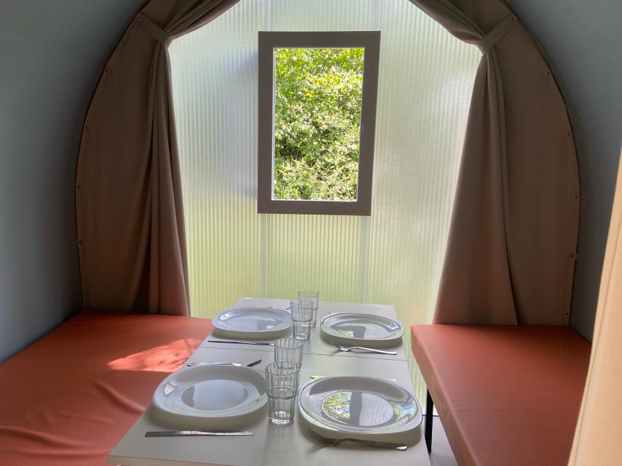 Tente 4 personnes - Tente Coco Sweet 4 FEUILLES - 2 chambres 16m² avec sanitaire 14