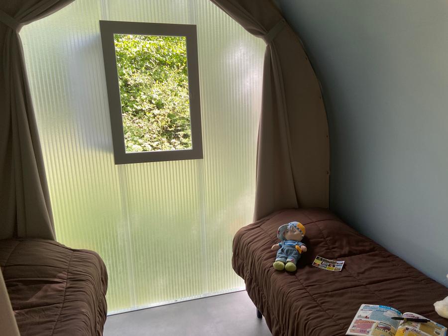 Tente 4 personnes - Tente Coco Sweet 4 FEUILLES - 2 chambres 16m² avec sanitaire 15