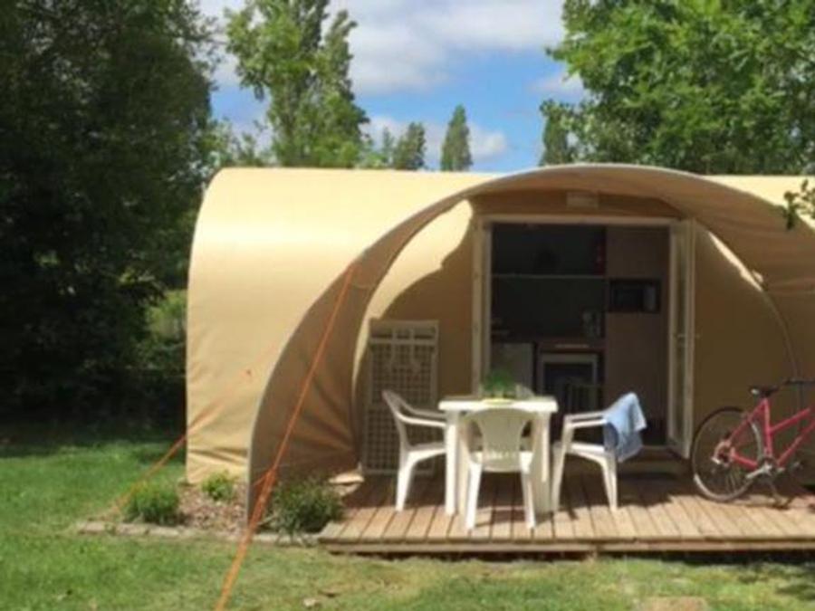 Tente 4 personnes - Tente Coco Sweet 4 FEUILLES - 2 chambres 16m² avec sanitaire 4