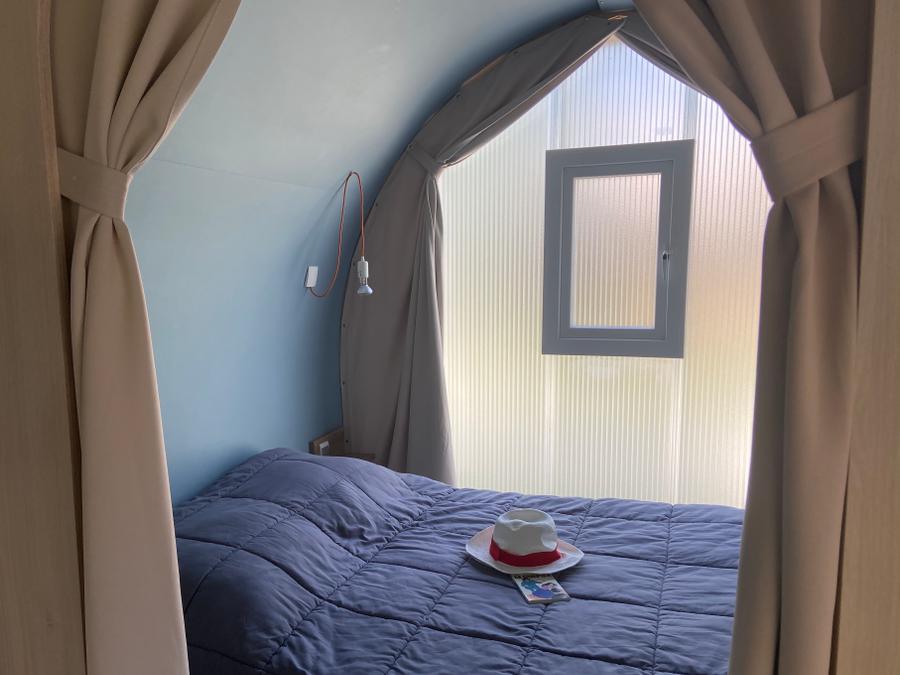 Tente 4 personnes - Tente Coco Sweet 4 FEUILLES - 2 chambres 16m² avec sanitaire 13