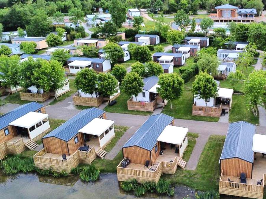 Mobilhome 6 personnes - Cottage Du Lac PREMIUM++ 3 chambres - FACE PLAN D'EAU 6 pers 9