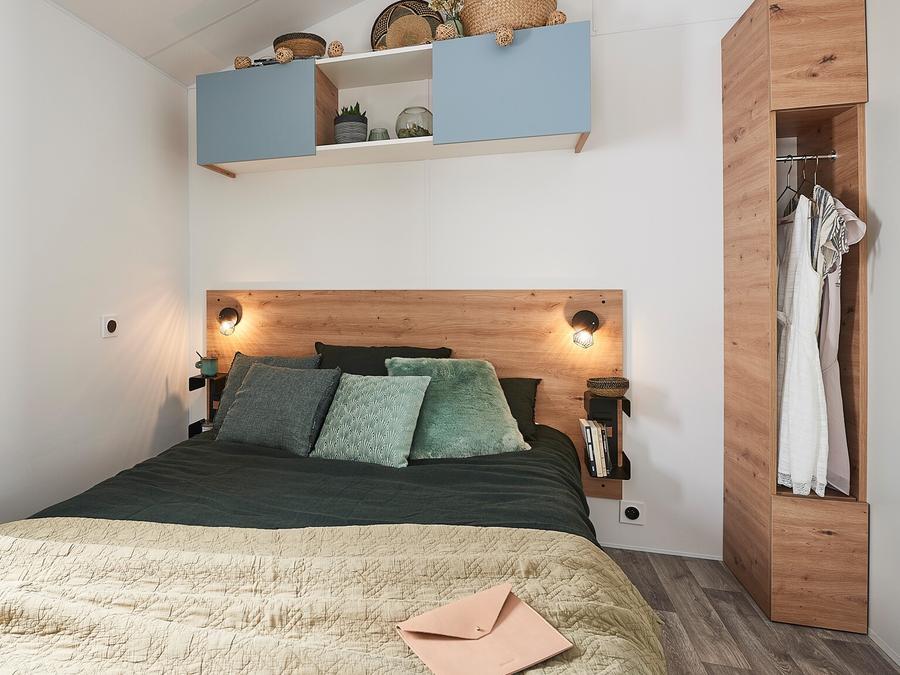 Mobilhome 6 personnes - Cottage Du Lac PREMIUM++ 3 chambres - FACE PLAN D'EAU 6 pers 3