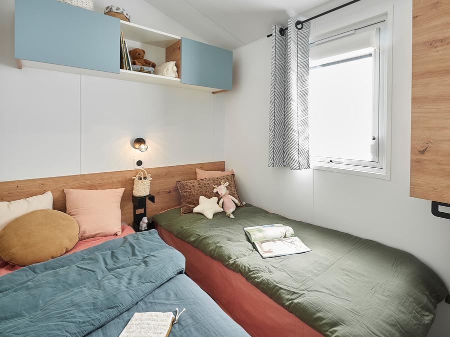 Mobilhome 6 personnes - Cottage Du Lac PREMIUM++ 3 chambres - FACE PLAN D'EAU 6 pers 4