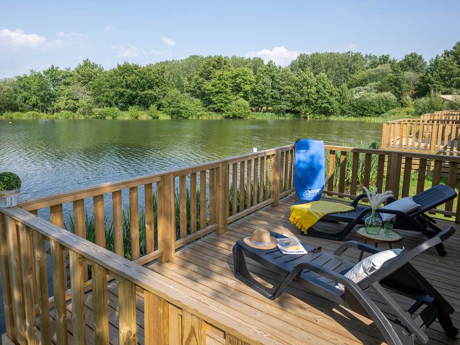Mobilhome 6 personnes - Cottage Du Lac PREMIUM++ 3 chambres - FACE PLAN D'EAU 6 pers 10