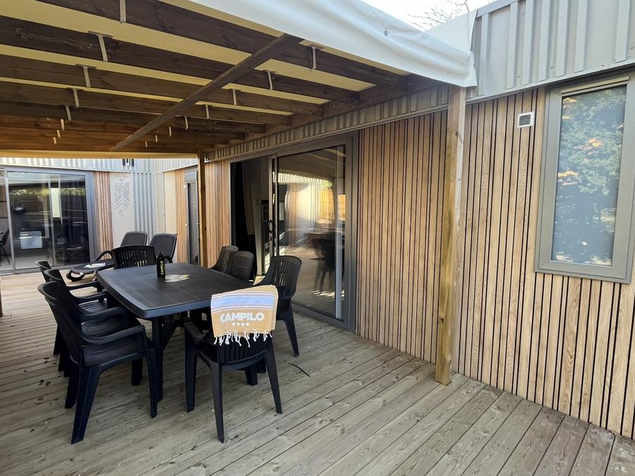Mobilhome 8 personnes - Cottage Nature Family Exclusif 3+1 chambres avec Piscine privative 10