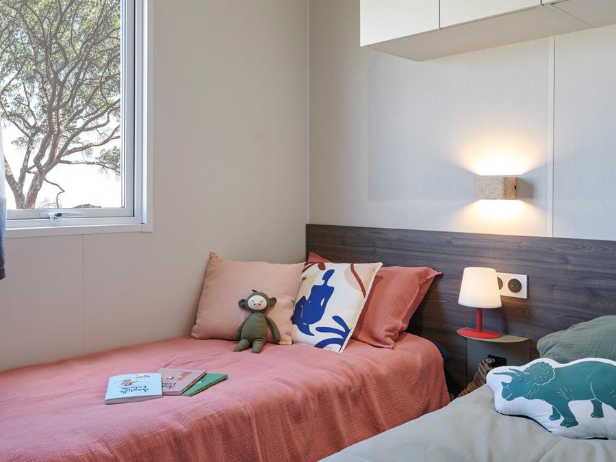 Mobilhome 8 personnes - Cottage Nature Family Exclusif 3+1 chambres avec Piscine privative 3