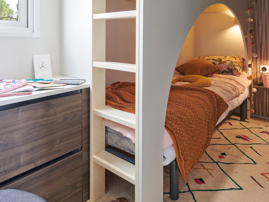 Mobilhome 8 personnes - Cottage Nature Family Exclusif 3+1 chambres avec Piscine privative 4