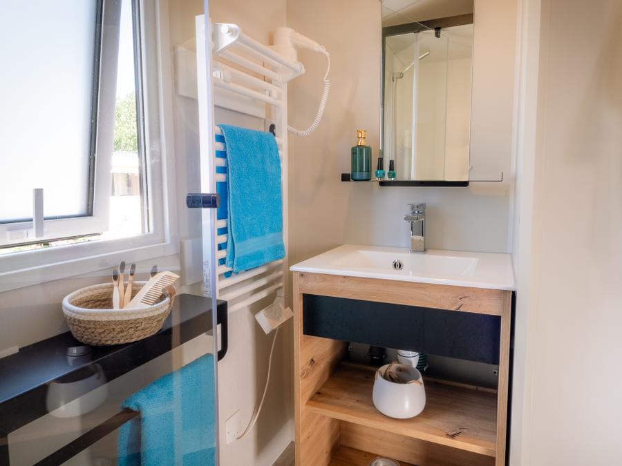 Mobilhome 6 personnes - Privilège TV LV Clim - 3 chambres - 6 personnes 9