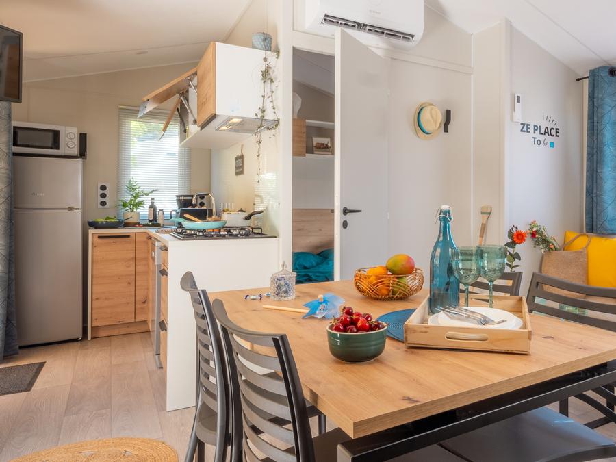 Mobilhome 6 personnes - Privilège TV LV Clim - 3 chambres - 6 personnes 2