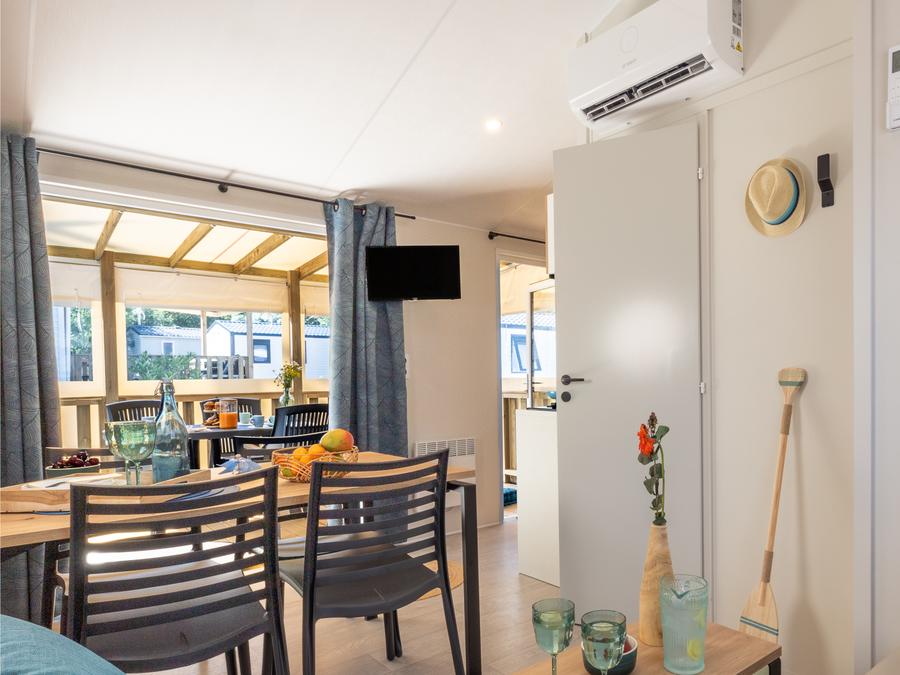 Mobilhome 6 personnes - Privilège TV LV Clim - 3 chambres - 6 personnes 3