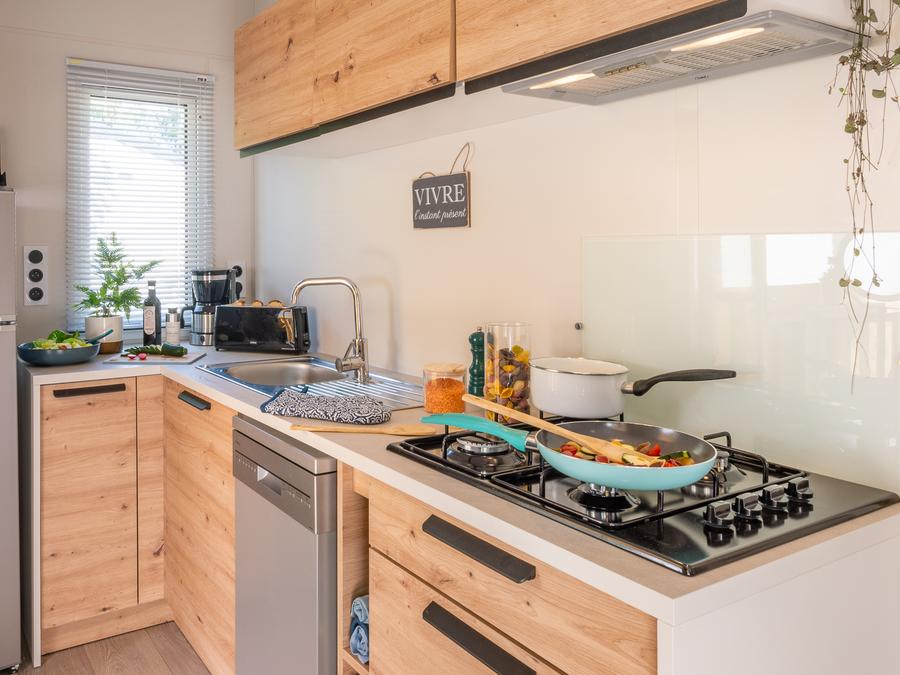 Mobilhome 6 personnes - Privilège TV LV Clim - 3 chambres - 6 personnes 5