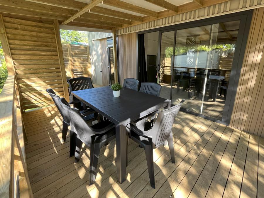 Mobilhome 6 personnes - Cottage Nature EXCLUSIF 3 chambres avec SPA 1