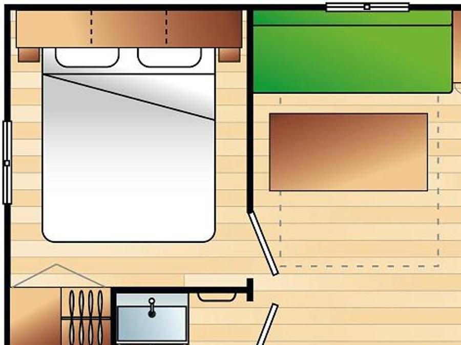 Mobilhome 2 personnes 0