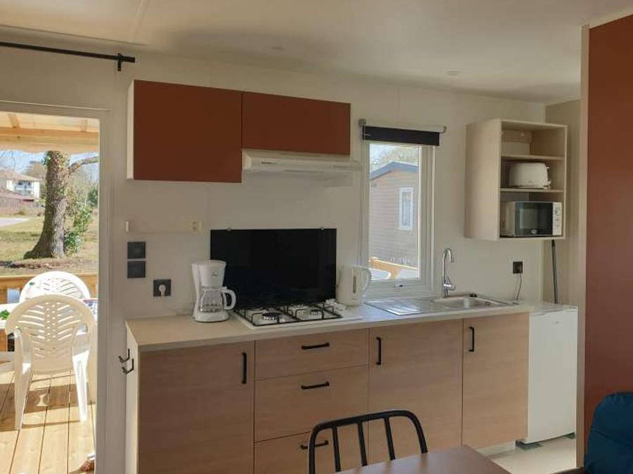 Mobilhome 6 personnes - Mobile home Le Braou 26m² 2
