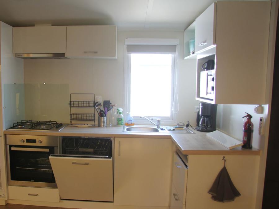 Mobilhome 8 personnes - Privilège 40m² - 3 chambres - Clim - 2 TV - LV - Four 1