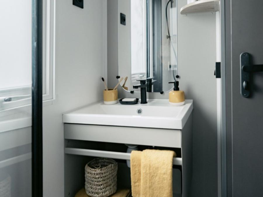 Mobilhome 6 personnes - Privilège 28m² - 3 chambres - Clim + TV + Lave-vaisselle 4