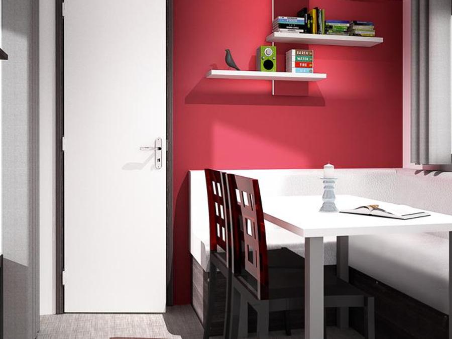 Mobilhome 4 personnes - Confort+ - 2 chambres - 2 SDB 1