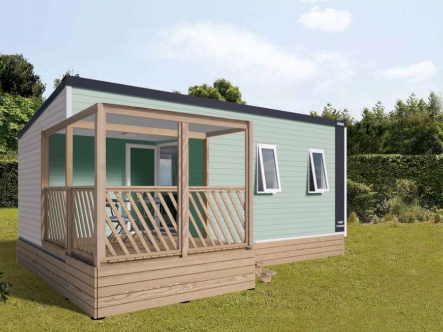 Mobilhome 4 personnes - Grand Cottage Confort - Terrasse intégrée couverte 0