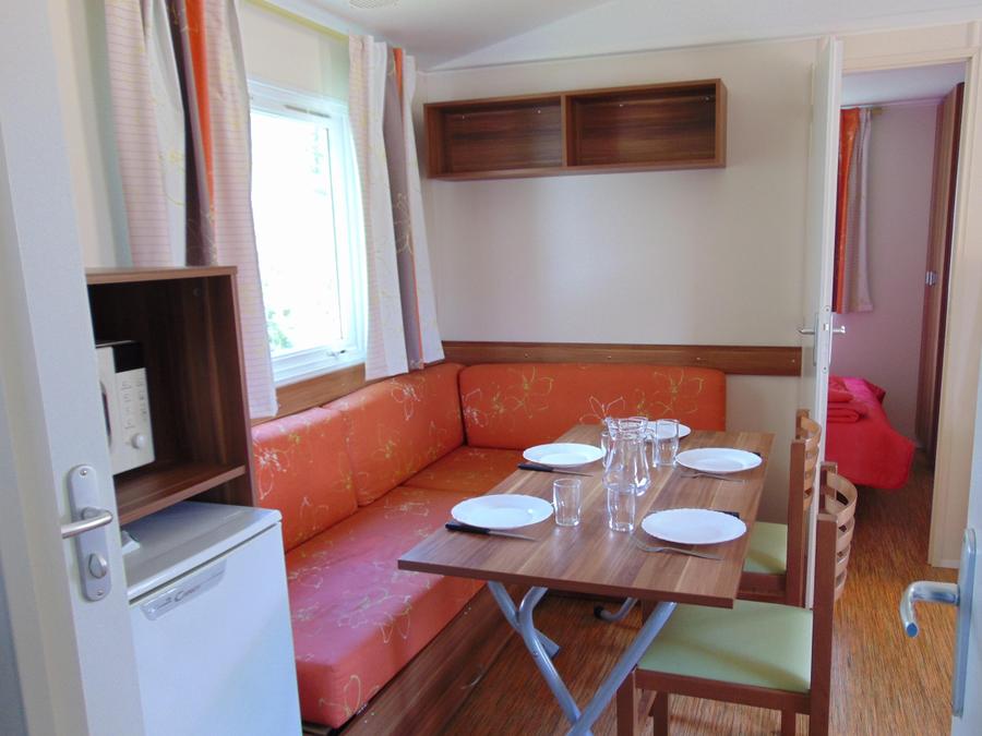 Mobilhome 6 personnes - éco 30 m² / 2 chambres - terrasse couverte 2