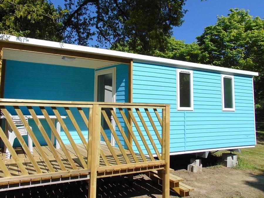 Mobilhome 4 personnes - Confort 24 m² / 2 chambres - terrasse 0