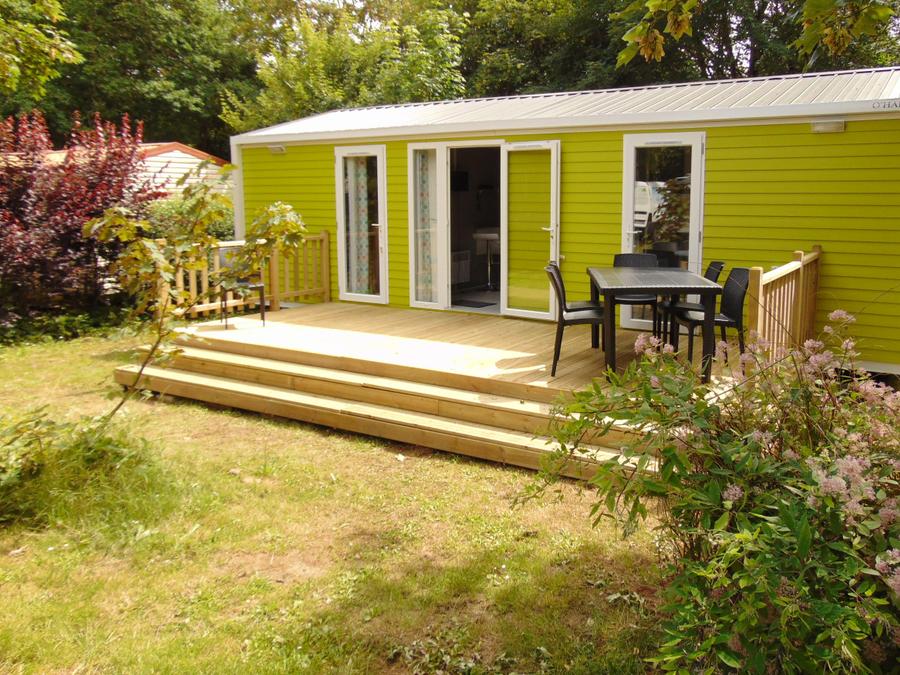 Mobilhome 6 personnes - Premium 33m² / 2 chambres - 2 salles de bain - terrasse 0
