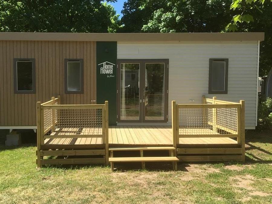 Mobilhome 6 personnes - Homeflower Premium 31m² / 3 chambres - terrasse 0