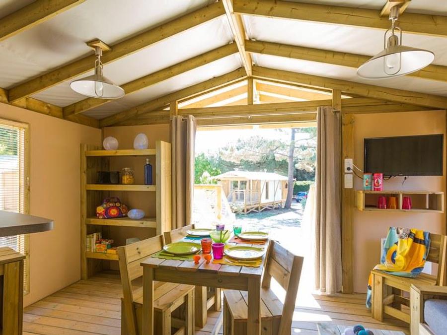 Insolite 4 personnes - Sweet Flower Premium sur pilotis 43m² / 2 chambres - terrasse 3
