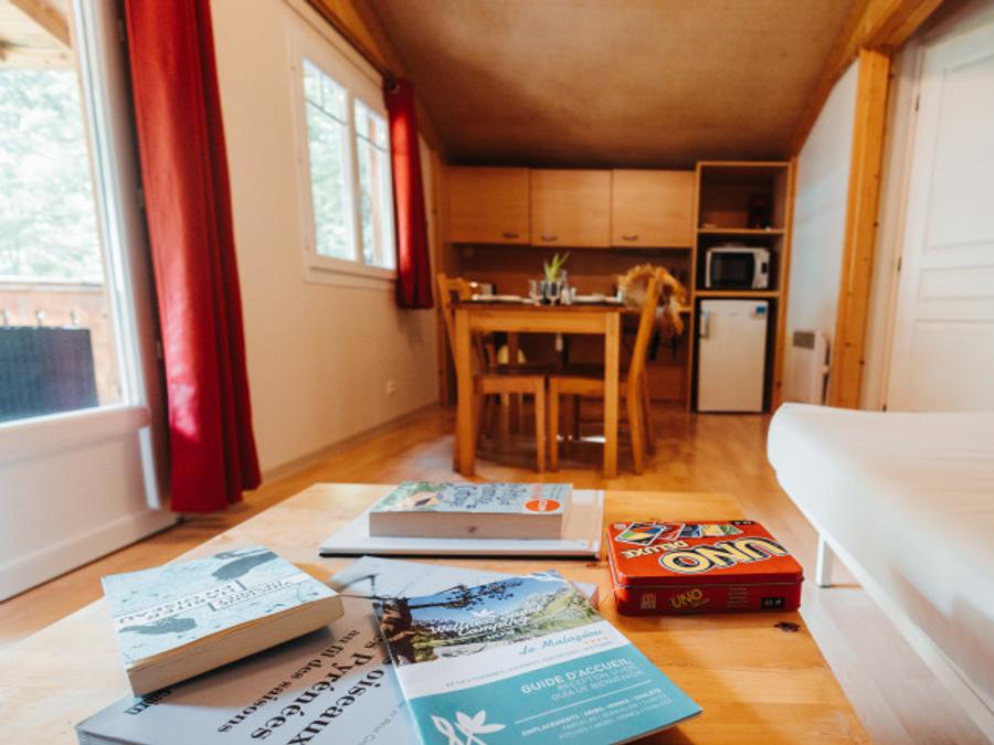 Chalet 4 personnes - CHALET BOIS 4/6 pour personne à mobilité réduite - 35m2 3