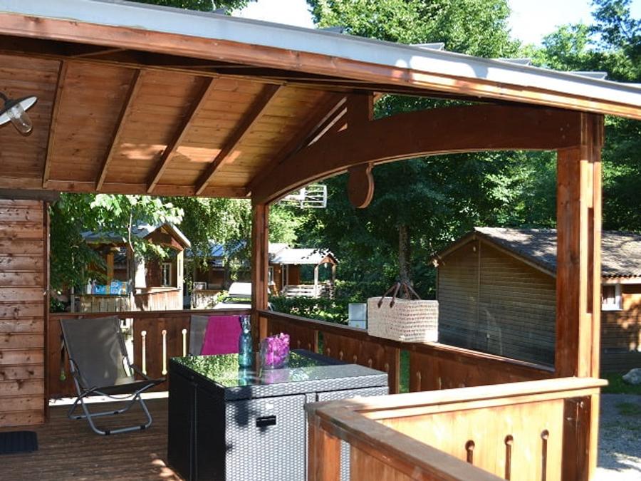 Chalet 4 personnes - CHALET BOIS 4/6 pour personne à mobilité réduite - 35m2 1