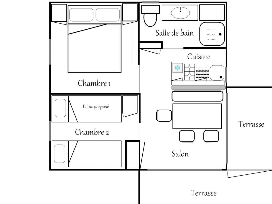 Chalet 5 personnes - Titom 31 6
