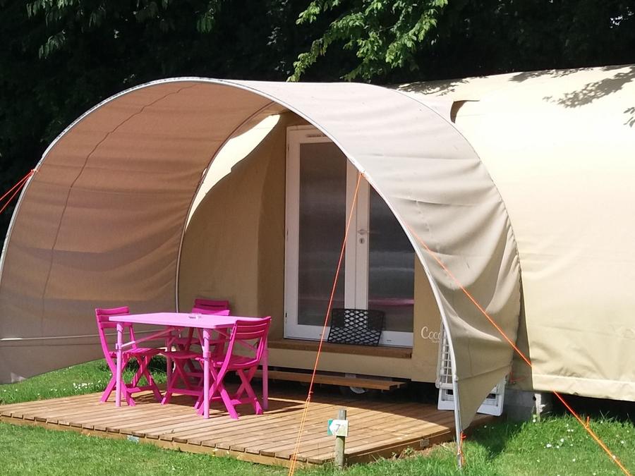 Bungalow toilé 4 personnes - COCO SWEET, (sans sanitaires) 0