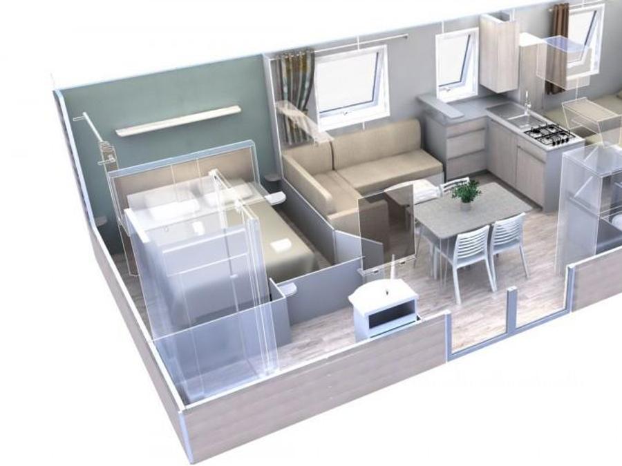 Mobilhome 6 personnes - Eva 33 8