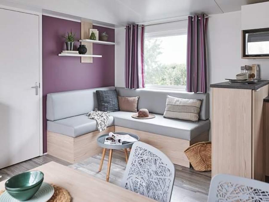 Mobilhome 6 personnes - Lodge 100 - 3 chambres - 2 Sdb 2