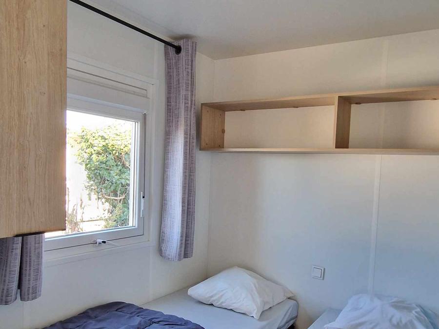 Mobilhome 6 personnes - Mobil Home Lodge 83 Confort 3 chambres - 28 m² + terrasse intégrée de 8 m 8