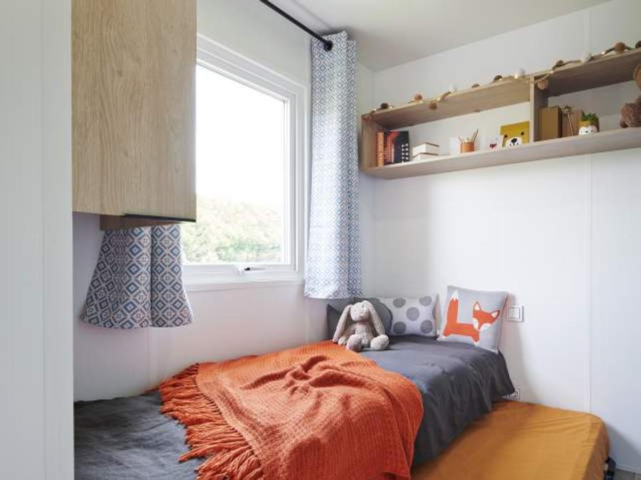 Mobilhome 6 personnes - Mobil Home Lodge 83 Confort 3 chambres - 28 m² + terrasse intégrée de 8 m 3