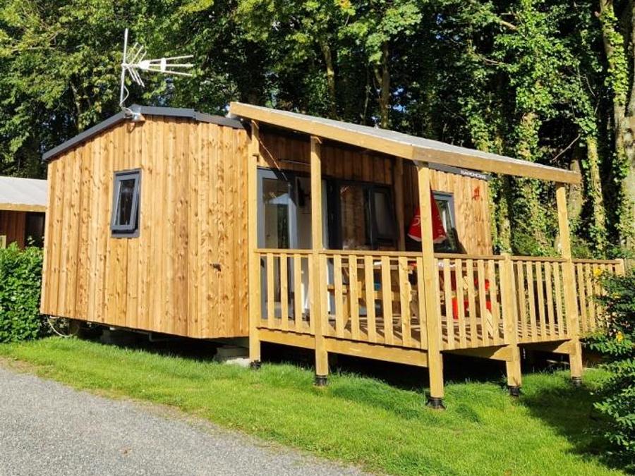 Mobilhome 4 personnes - Cabane Surfer 2 chambres - 25 m² + terrasse semi couverte 0