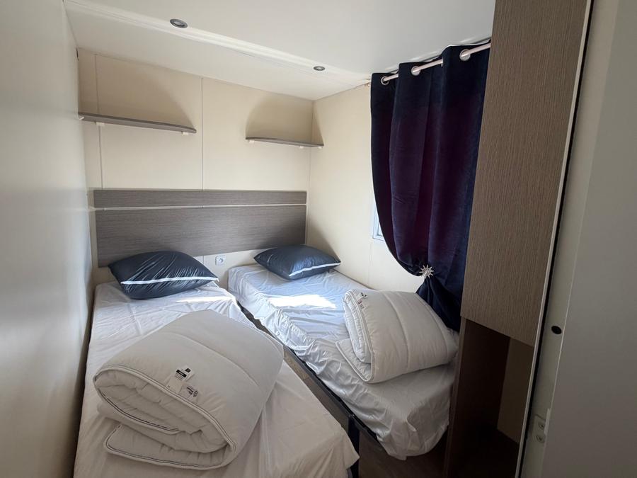 Mobilhome 6 personnes - COTTAGE 3 CHAMBRES - avec climatisation 12