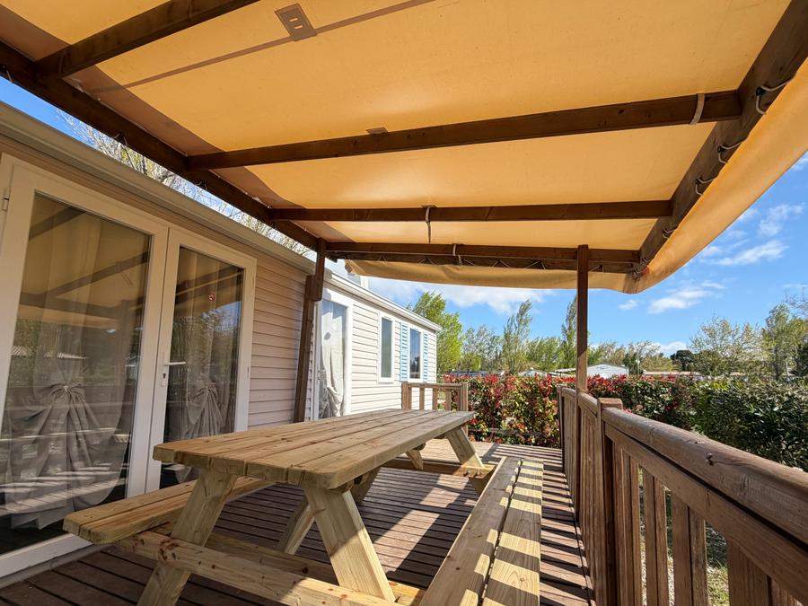 Mobilhome 6 personnes - COTTAGE 3 CHAMBRES - avec climatisation 13