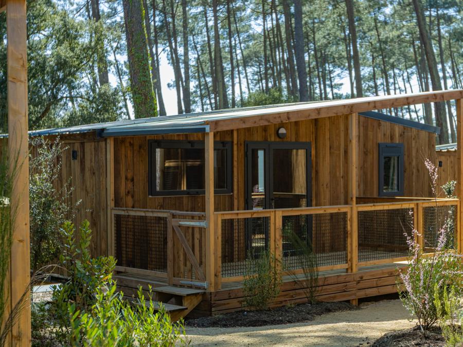 Mobilhome 4 personnes - LA CLAIRIERE SEASONOVA - Cottage Signature, jacuzzi privatif, clim 12