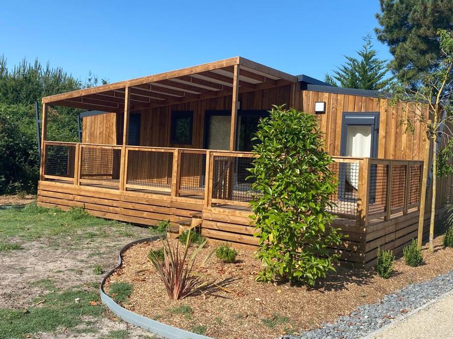 Mobilhome 4 personnes - LA CLAIRIERE SEASONOVA - Cottage Signature, jacuzzi privatif, clim 0