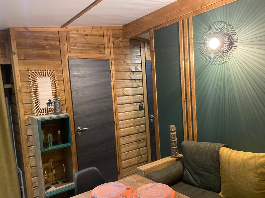 Mobilhome 4 personnes - LA CLAIRIERE SEASONOVA - Cottage Signature, jacuzzi privatif, clim 2