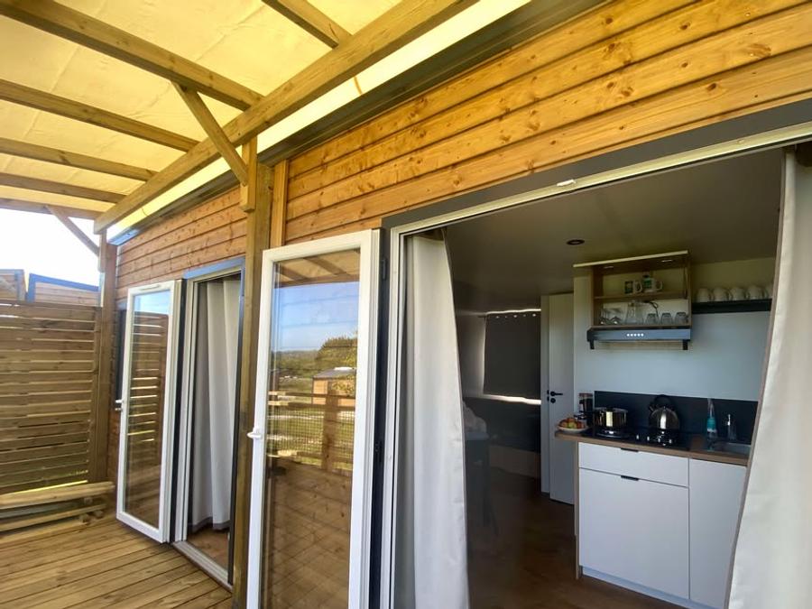 Mobilhome 4 personnes - COTTAGE ZEN 2 chambres avec clim 1