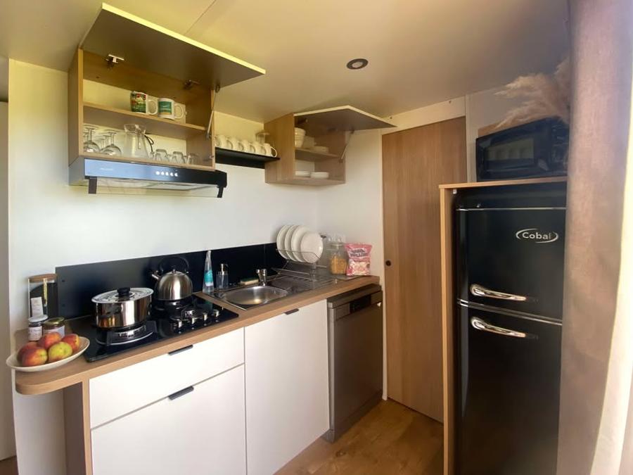 Mobilhome 4 personnes - COTTAGE ZEN 2 chambres avec clim 3