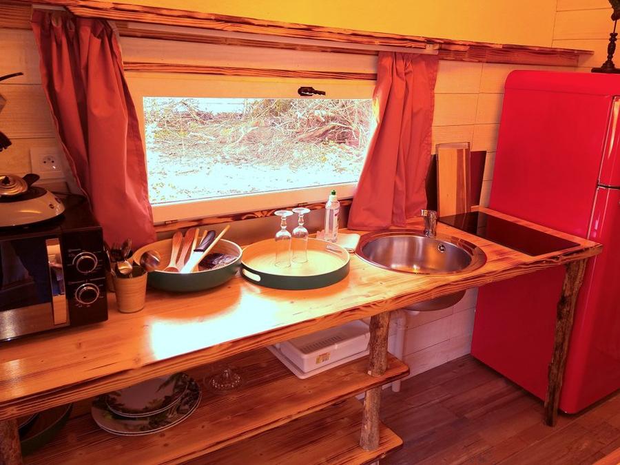 Hébergement 5 personnes - REVE DE ROBINSON BOHEME adapté PMR 6